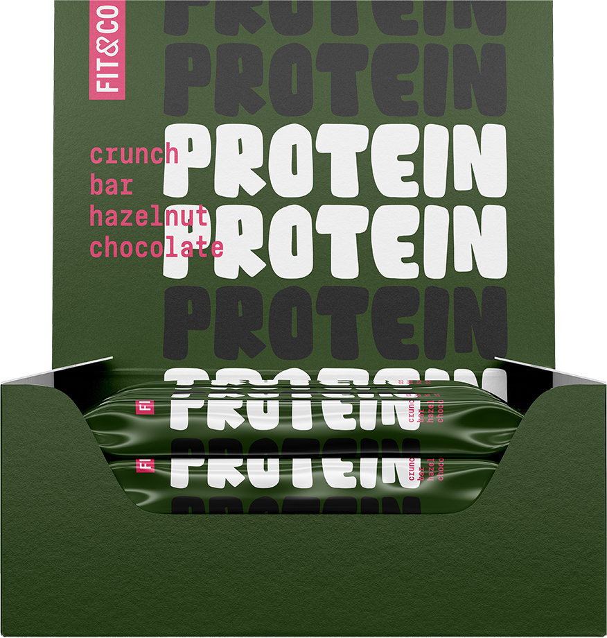 Fit & Co Protein Bar  - 10 x 55 g