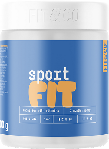 Fit & Co Sport Fit Magnesium with Vitamins - 300 g