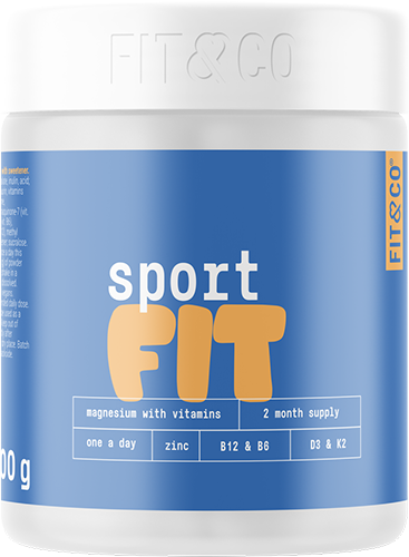 Fit & Co Sport Fit Magnesium with Vitamins - 300 g