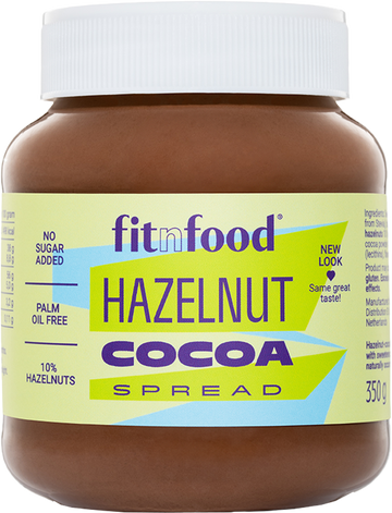FitnFood Hazelnut Cocoa Spread - 350 g