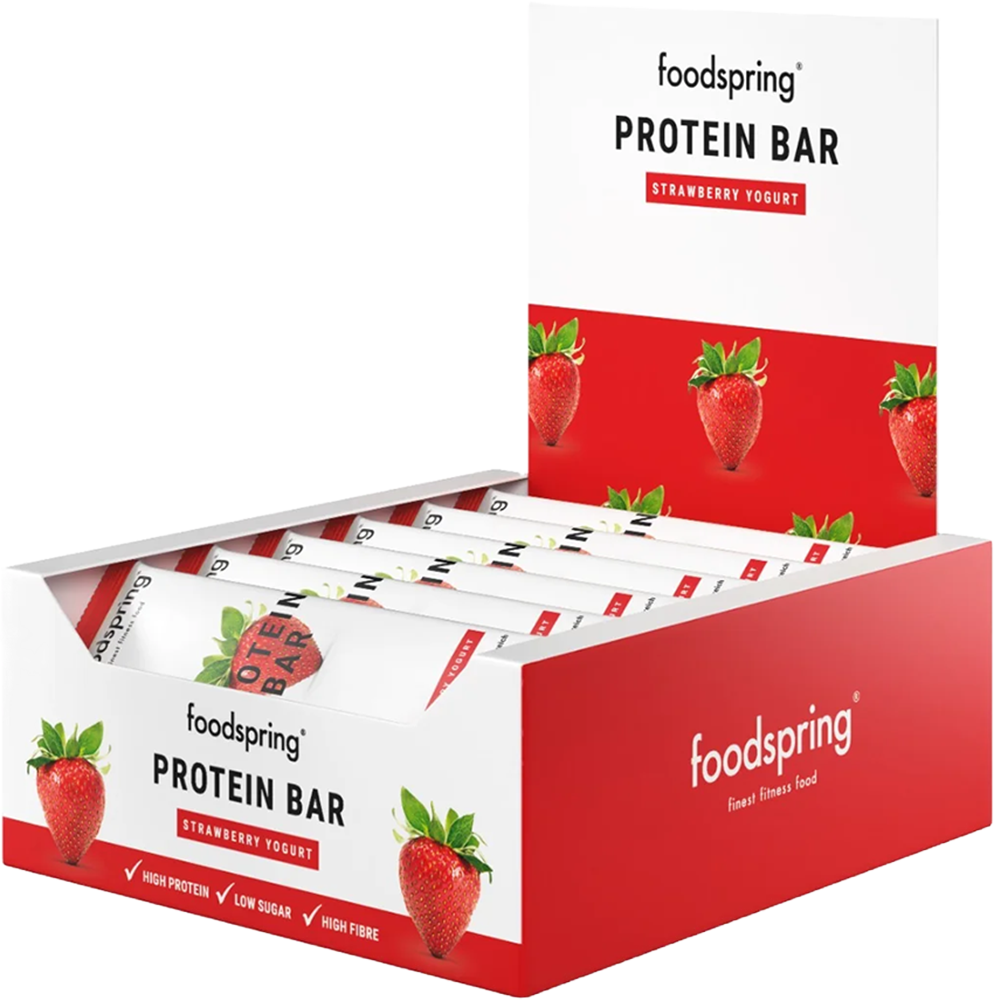 Foodspring Protein Bar - 12 x 60 g
