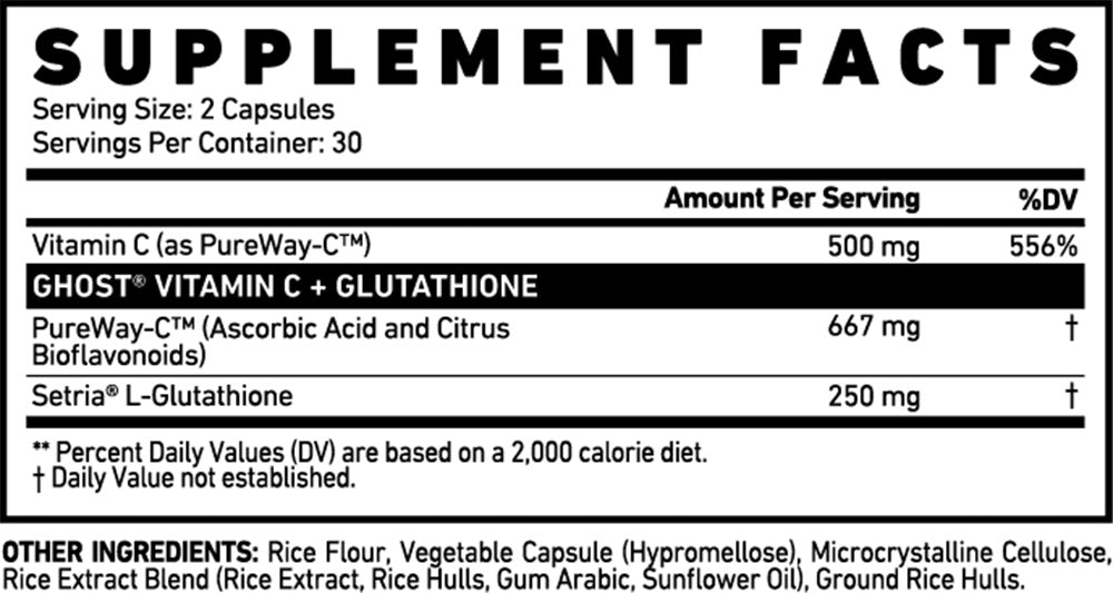 GHOST Basics Vitamin C (60 caps)