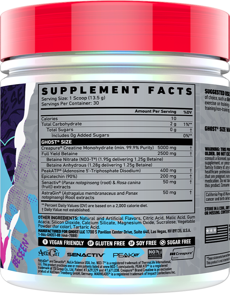 Ghost Size V3 - 30 servings