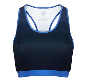 GGLTOP047 Gold's Gym Ladies Crop Top - Blue