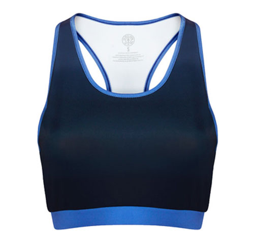 GGLTOP047 Gold's Gym Ladies Crop Top - Blue