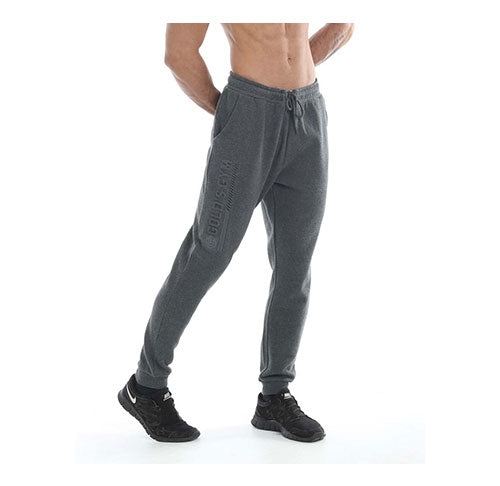 GGPNT090 Gold's Gym Jog Pants Embossed - Charcoal