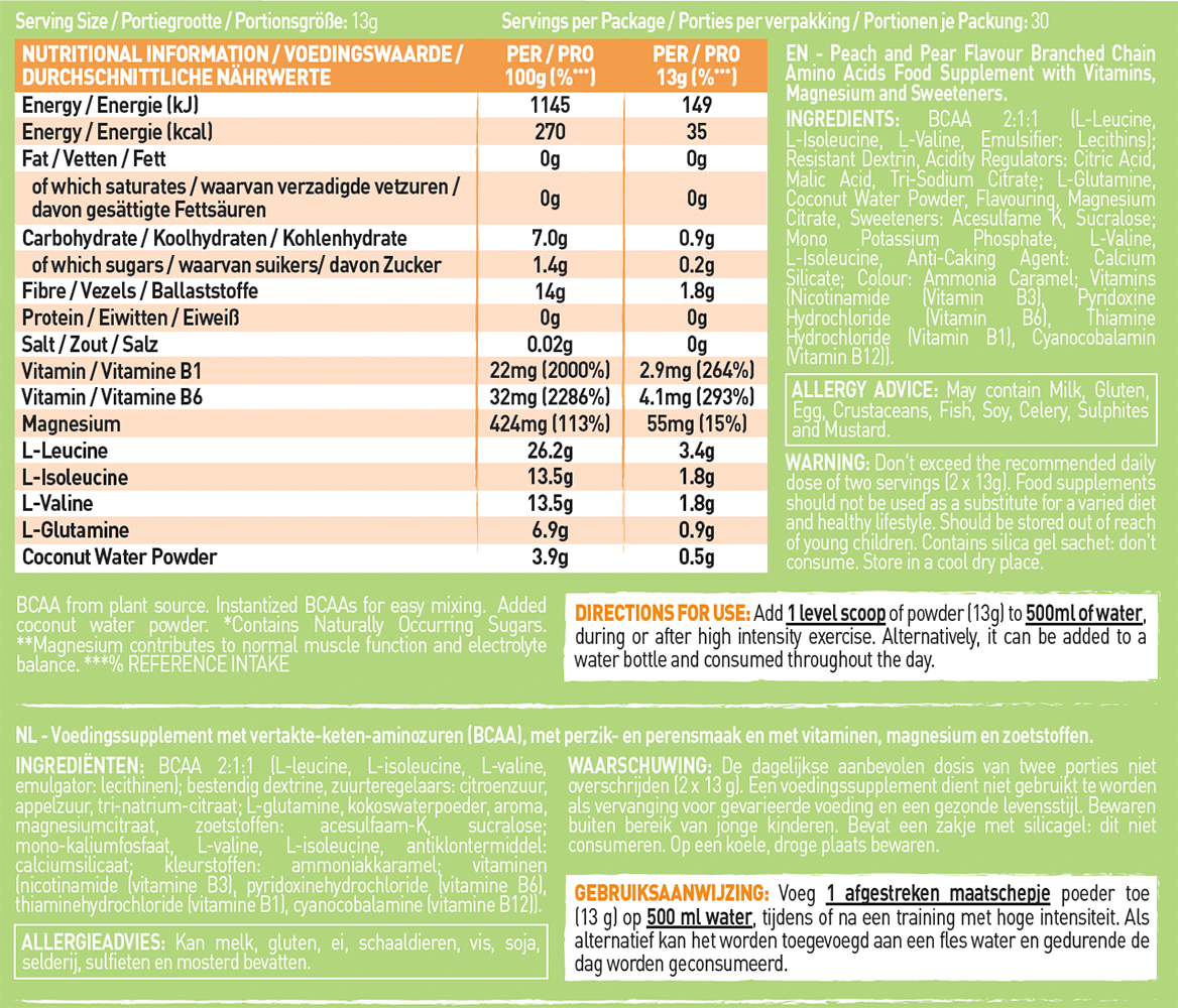 Grenade BCAA - 390 g
