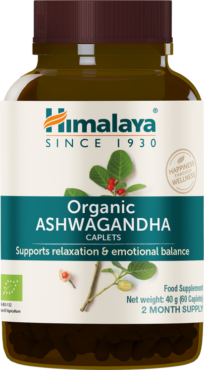 Himalaya Organic Ashwagandha - 60 caps