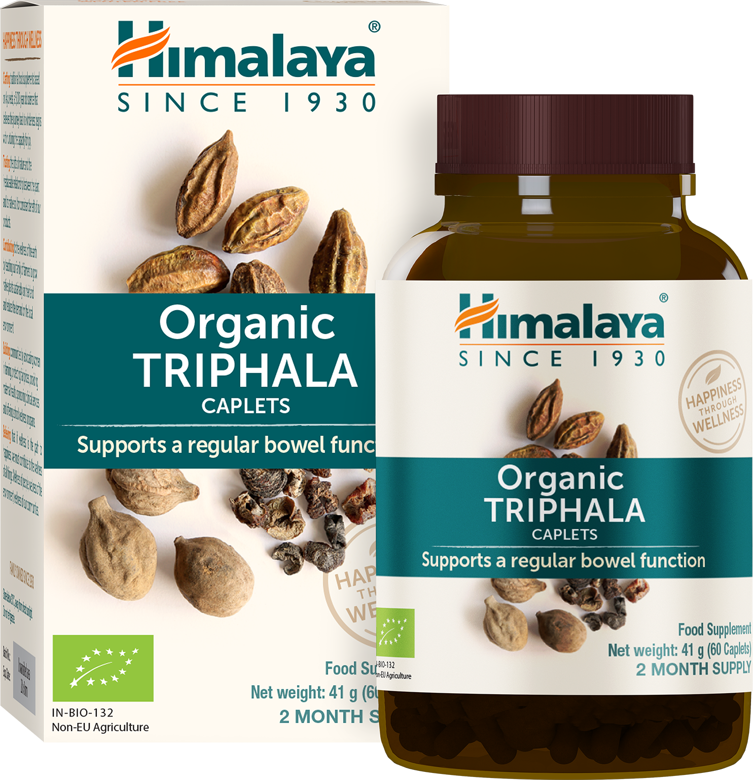 Himalaya Organic Triphala - 60 caps