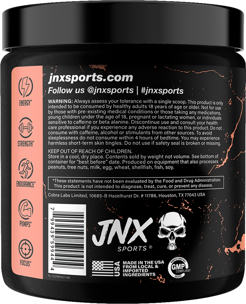 JNX The Curse Pre-workout - 250 g