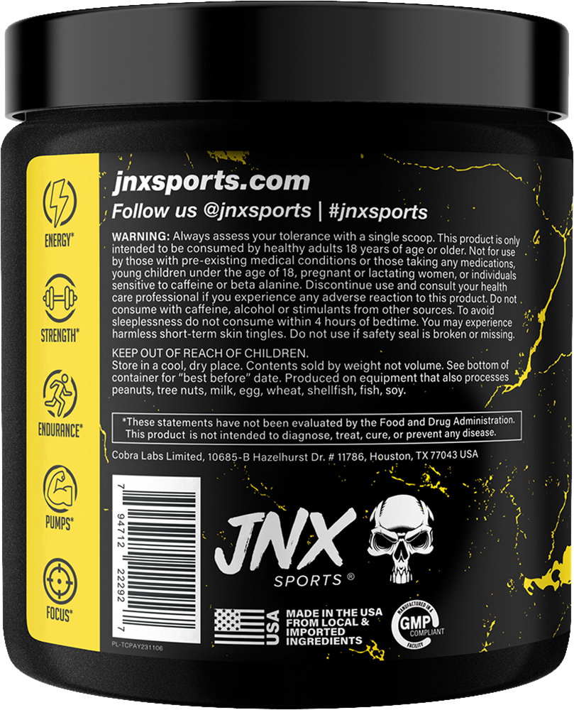 JNX The Curse Pre-workout - 250 g