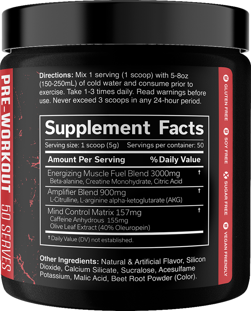 JNX The Curse Pre-workout - 250 g