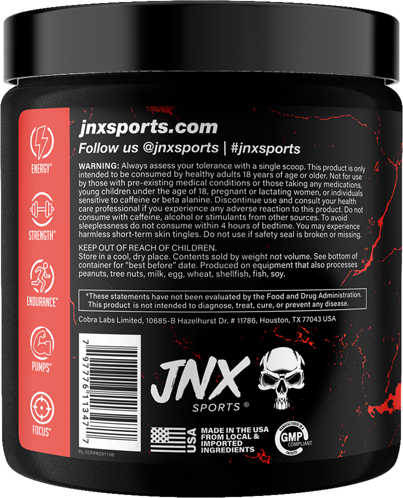 JNX The Curse Pre-workout - 250 g