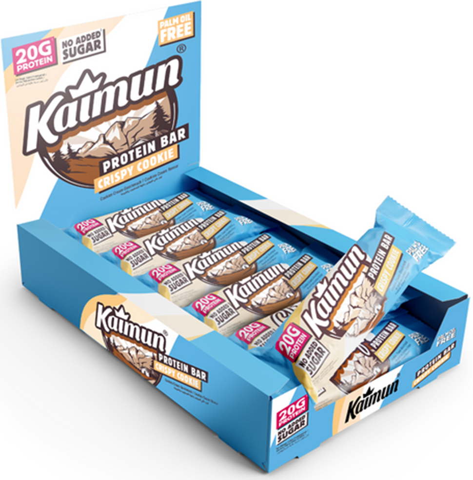 Kaimun Protein Bars - 12 x 55 g