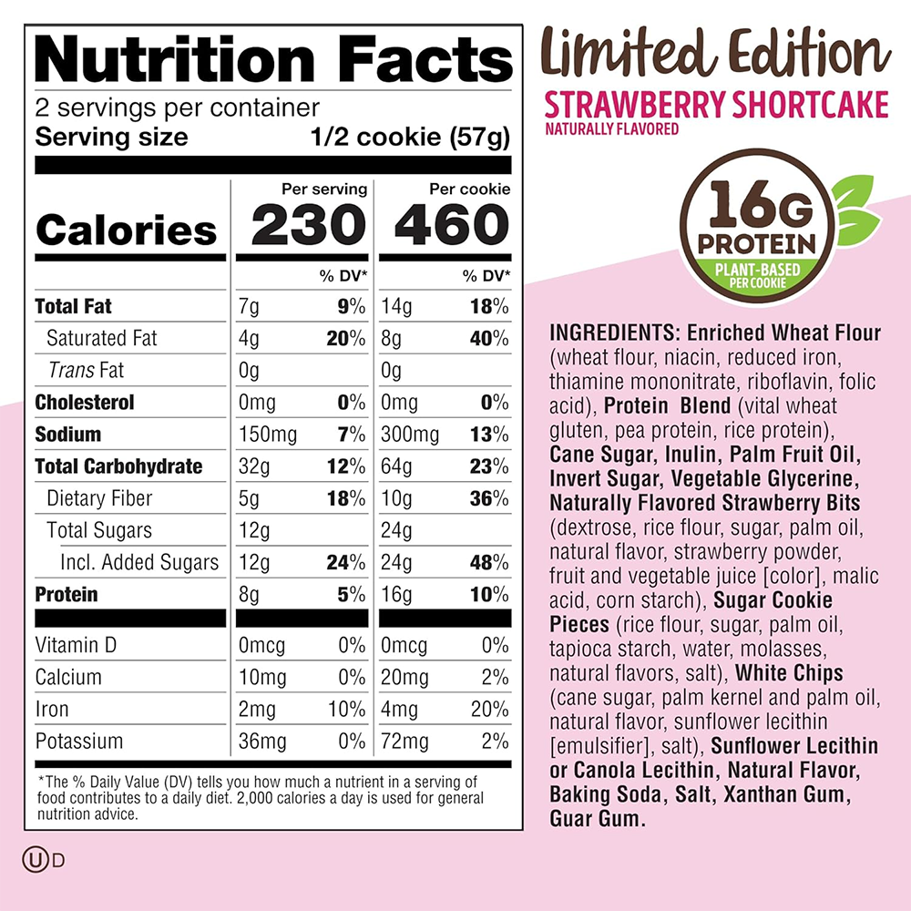 Lenny & Larry's The Complete Cookie - 12 x 113 g