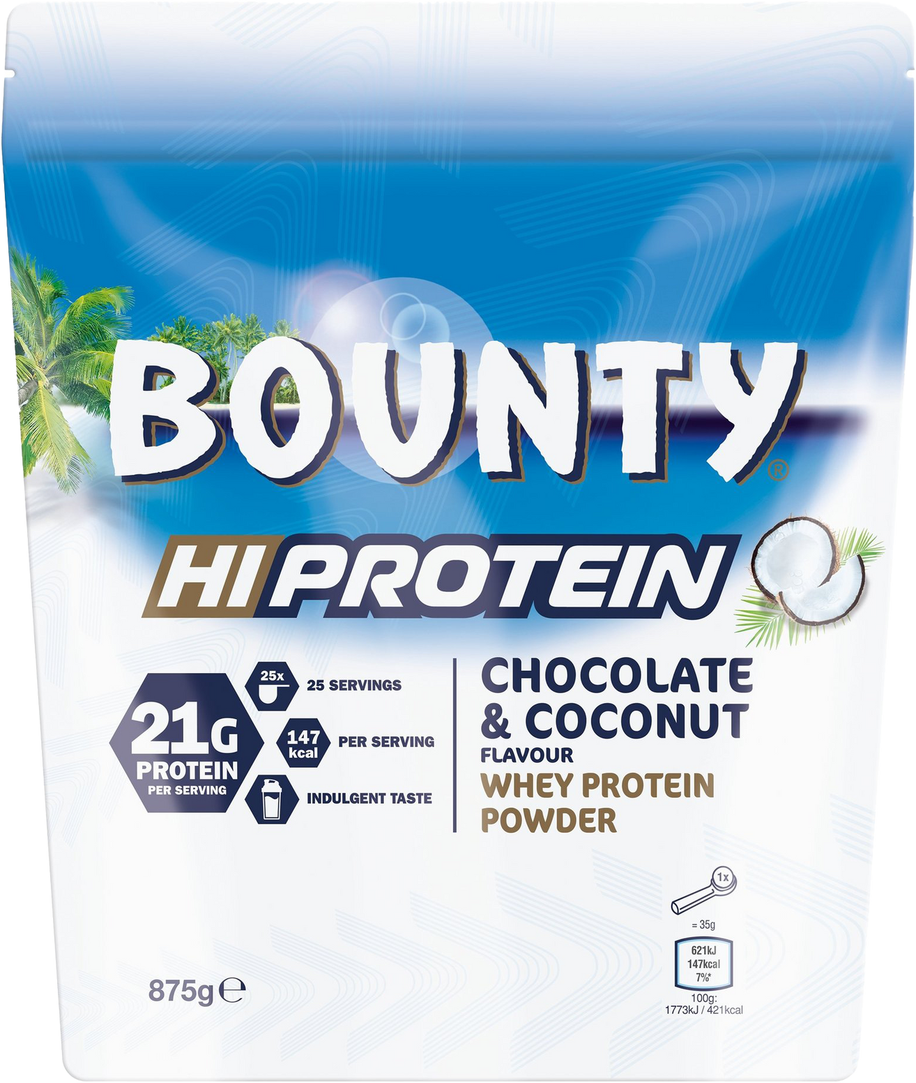 Bounty HiProtein Powder - 875 g