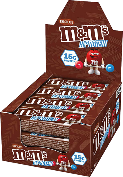 M&M's HiProtein Bar - 12 x 51 g