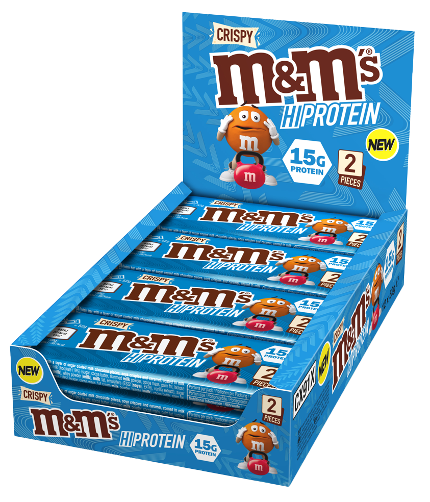 M&M's HiProtein Bar - 12 x 51 g