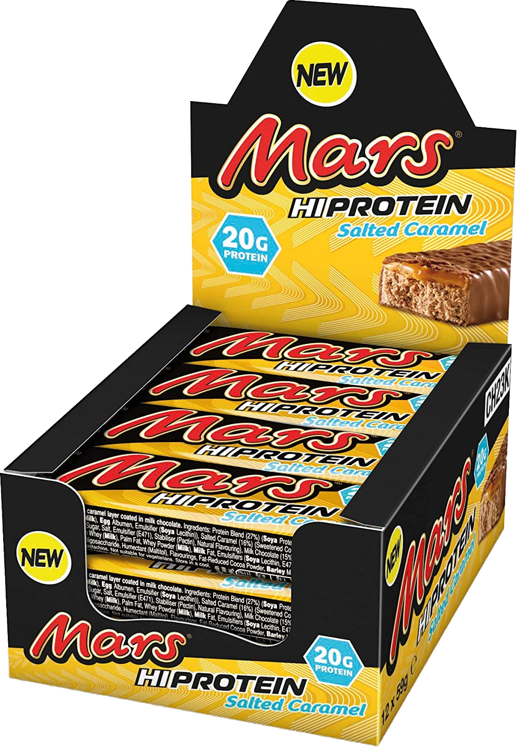Mars HiProtein Bar  - 12 x 59 g