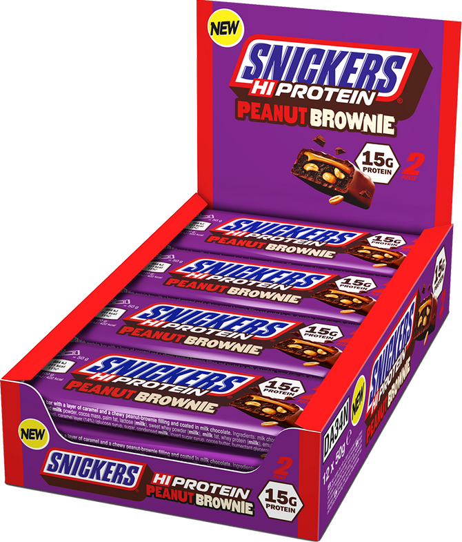Snickers HiProtein Bar  - 12 x 55 g