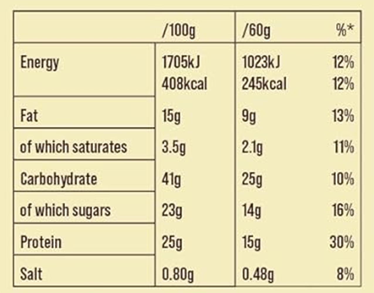Snickers HiProtein Cookie - 12 x 60 g - White Choc & Peanut