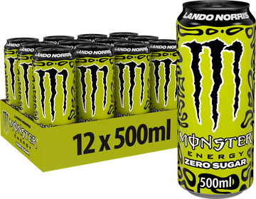 Monster Energy Lando Norris Zero Sugar  - 12 x 500 ml