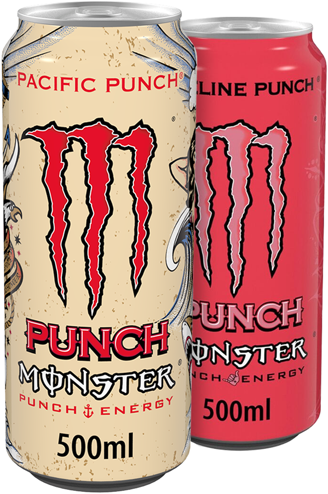 Monster Energy Punch - 12 x 500 ml