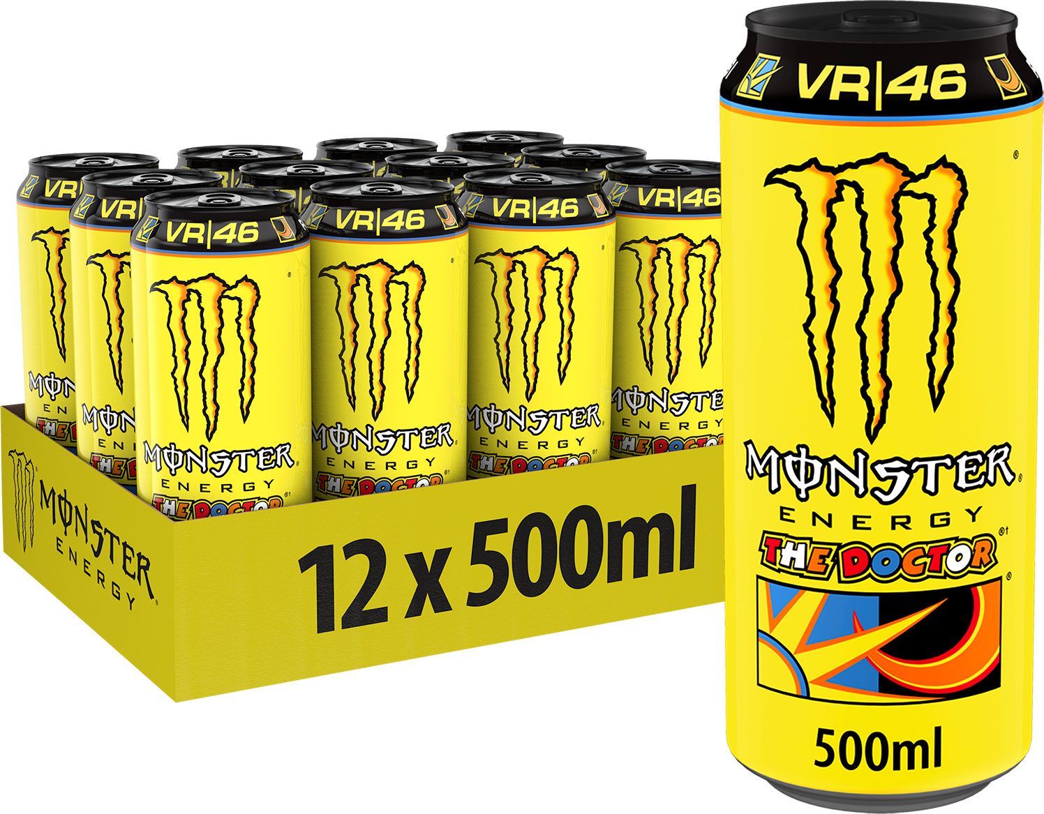Monster Energy The Doctor - 12 x 500 ml