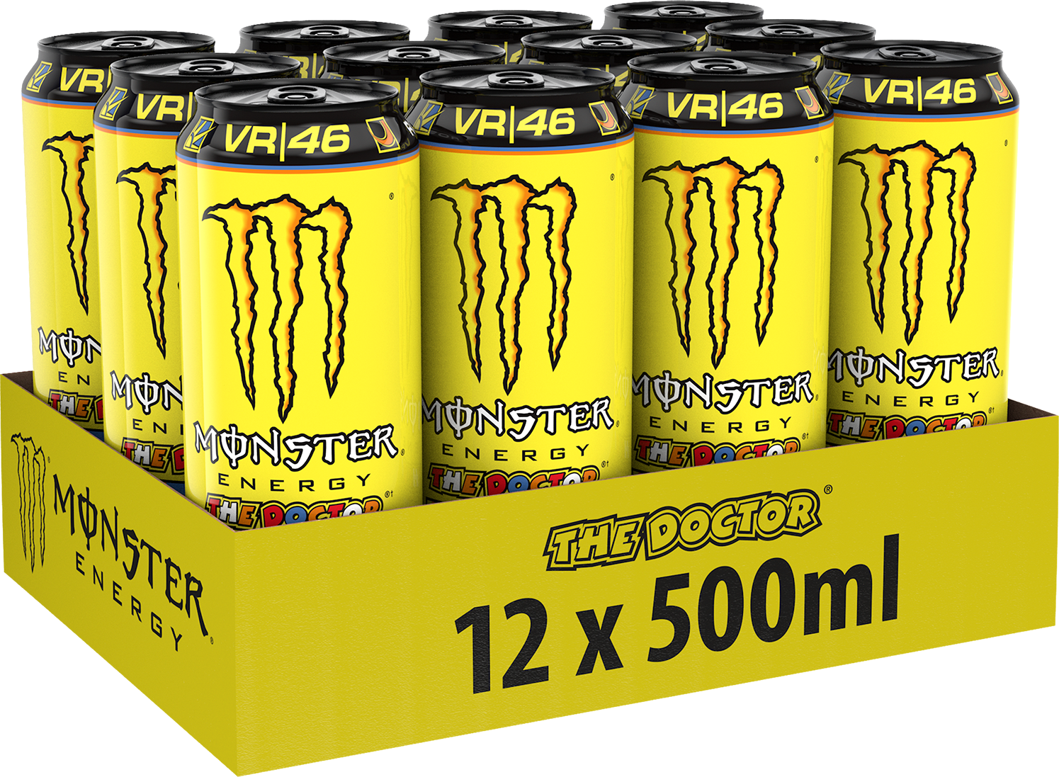 Monster Energy The Doctor - 12 x 500 ml