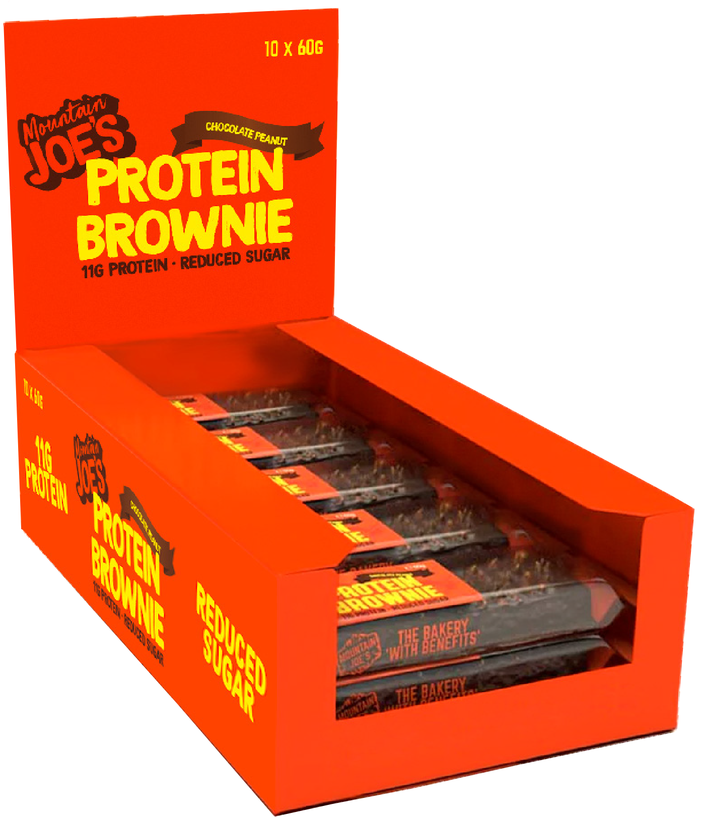 Mountain Joe's Protein Brownie - 10 x 60 g