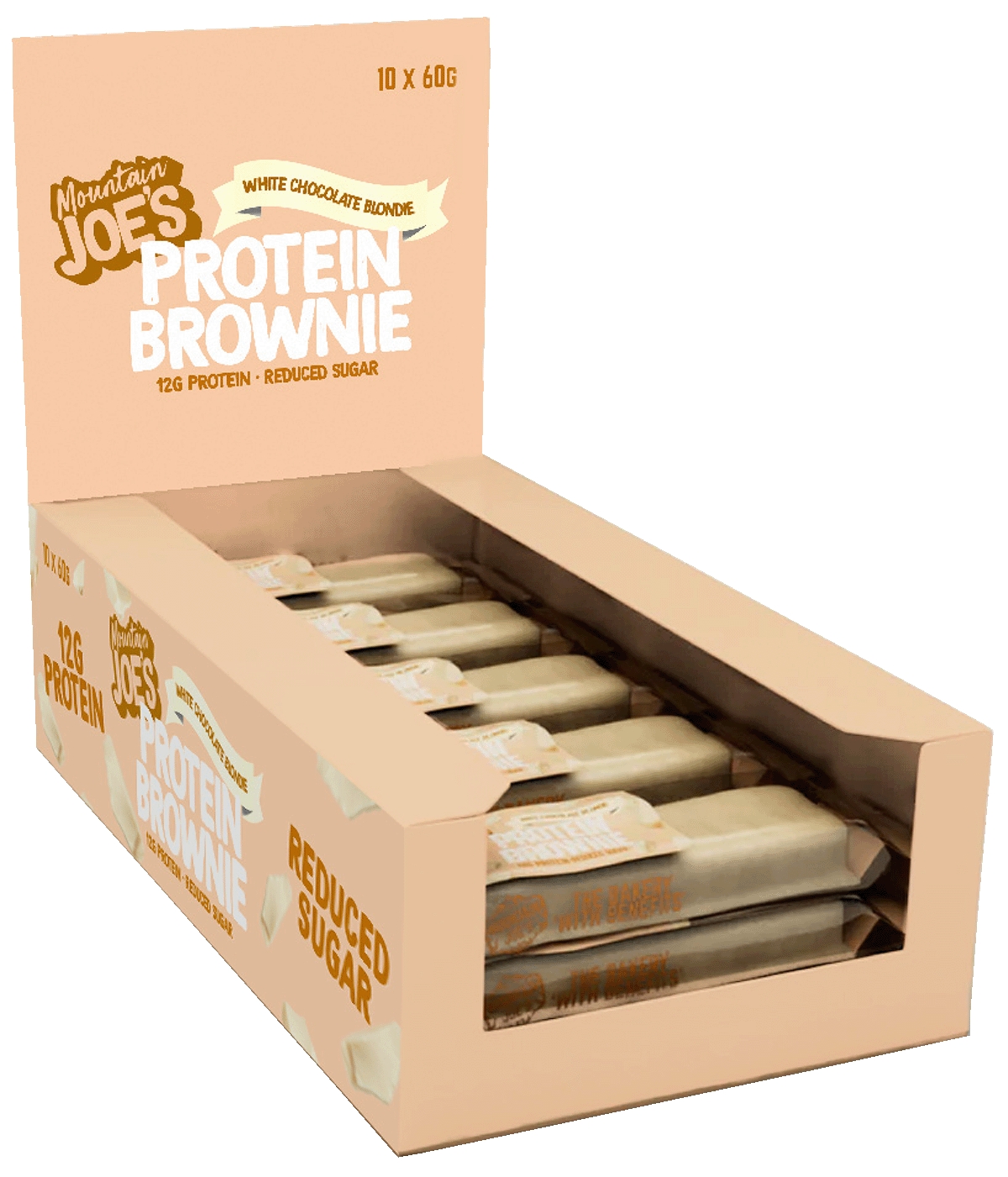 Mountain Joe's Protein Brownie - 10 x 60 g