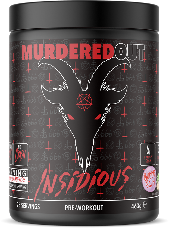 Murdered Out Insidious Pre-workout - 463 g