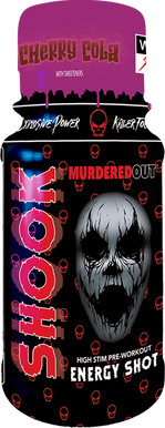 Murdered Out SHOOK Energy Shots - 12 x 60 ml