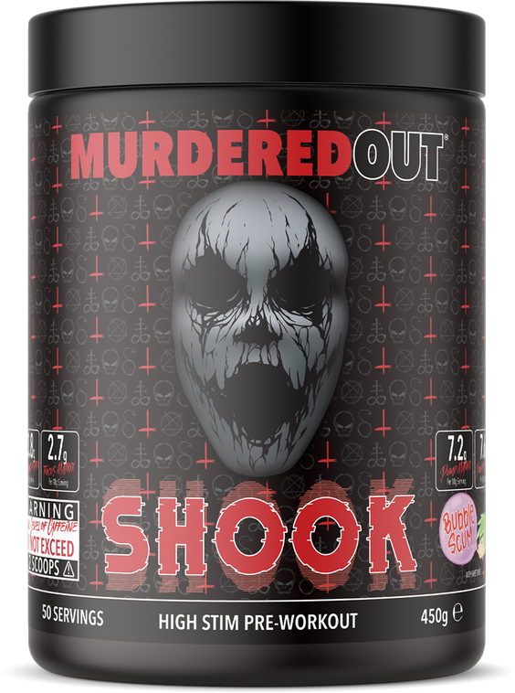 Murdered Out SHOOK Pre-workout - 450 g