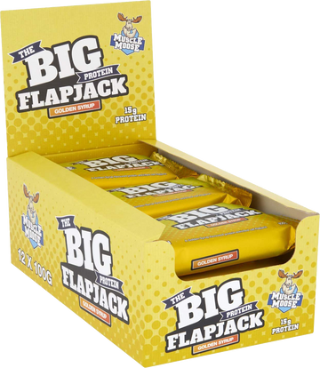 Muscle Moose Big Protein Flapjack - 12 x 100 g