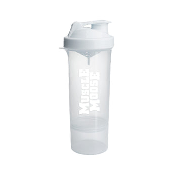Muscle Moose SmartShake Shaker - 500 ml - White