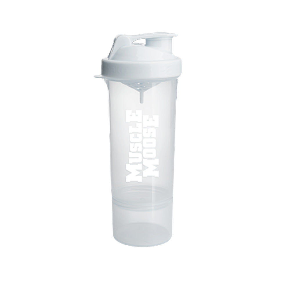 Muscle Moose SmartShake Shaker - 500 ml - White