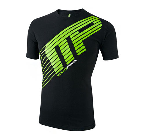MusclePharm MPM6 Mens T-Shirt Sportline - Black - S