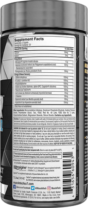 MuscleTech Black Onyx Neuro NO - 60 caps