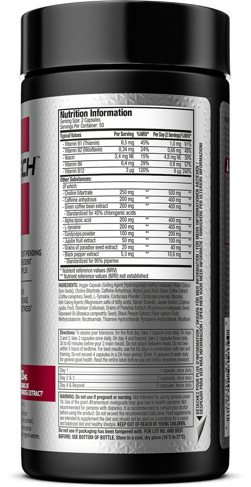 MuscleTech Hydroxycut Hardcore Super Elite - 100 caps