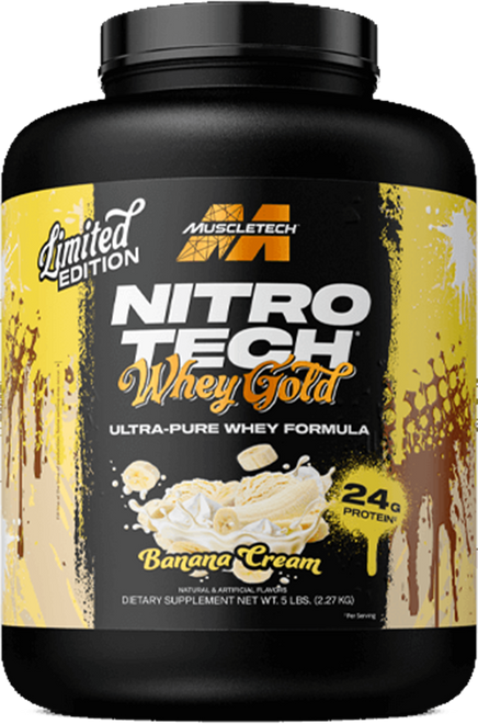 MuscleTech Nitro Tech 100% Whey Gold - 2270 g