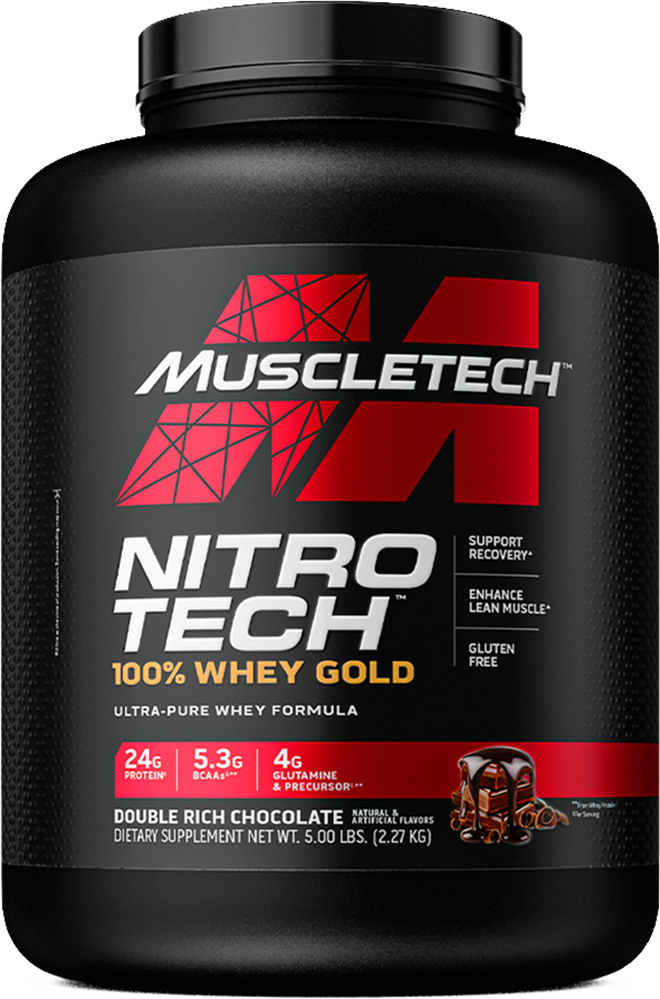MuscleTech Nitro Tech 100% Whey Gold - 2270 g
