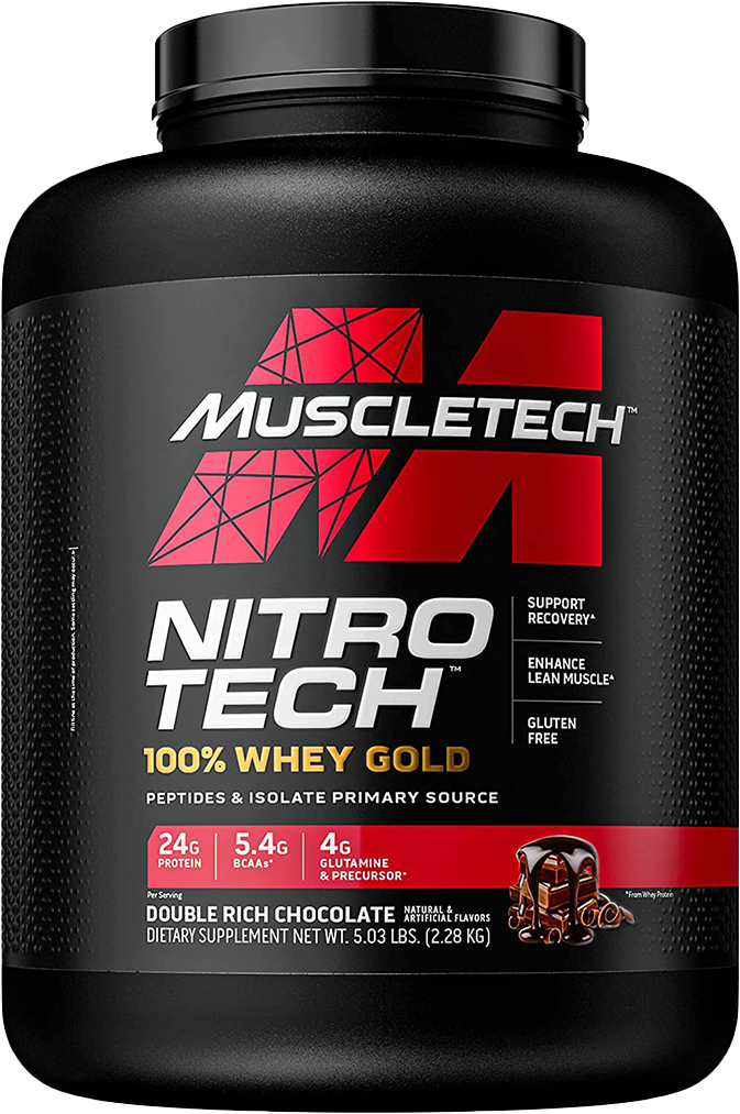MuscleTech Nitro Tech 100% Whey Gold - 2270 g