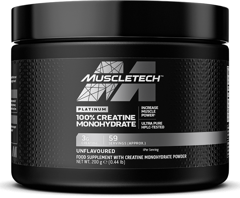 MuscleTech Platinum 100% Creatine Monohydrate - 200 g