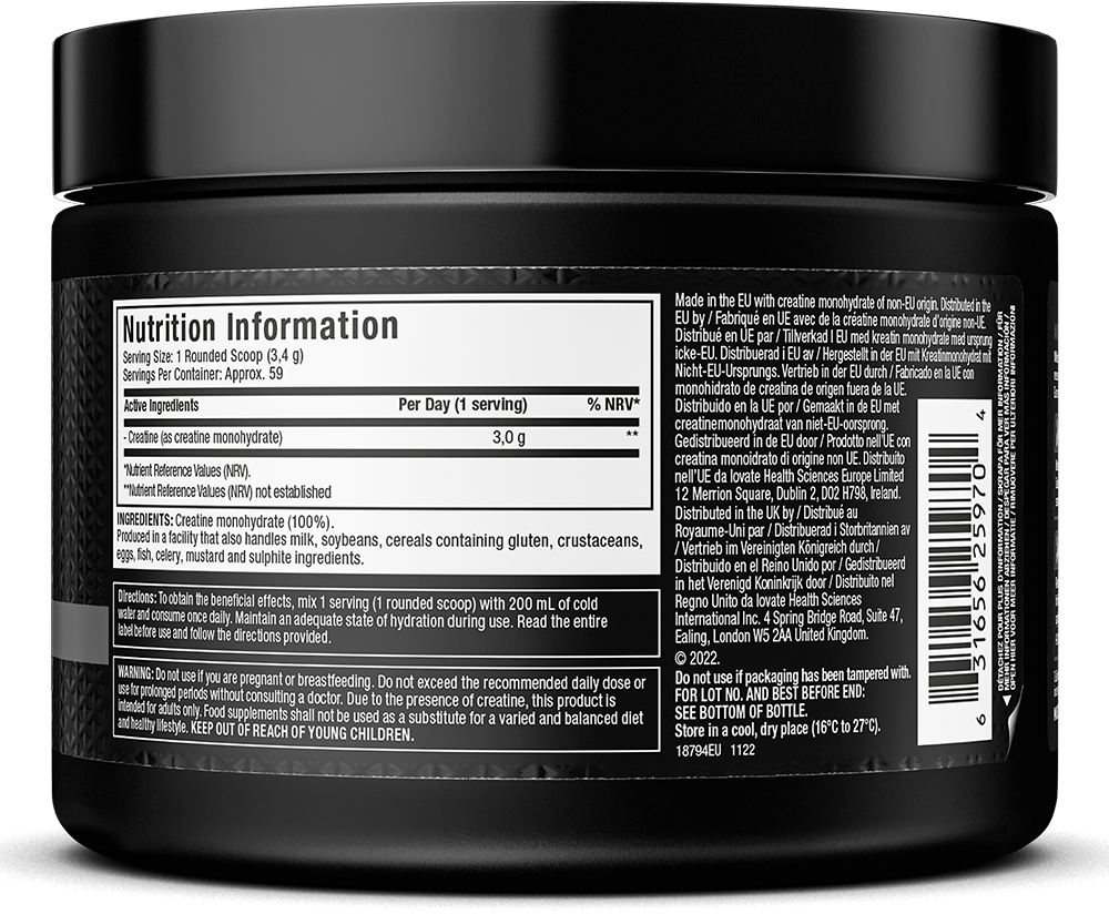 MuscleTech Platinum 100% Creatine Monohydrate - 200 g