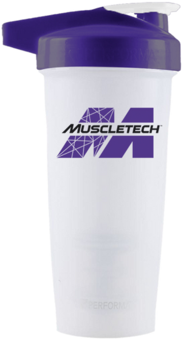 MuscleTech Shaker - White/Purple