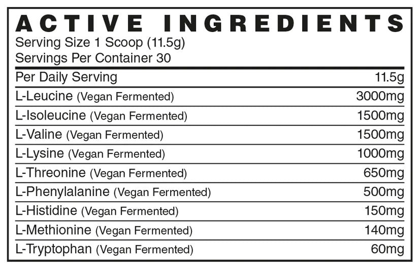 Naughty Boy Amino EAA Summer Vibes - 30 servings