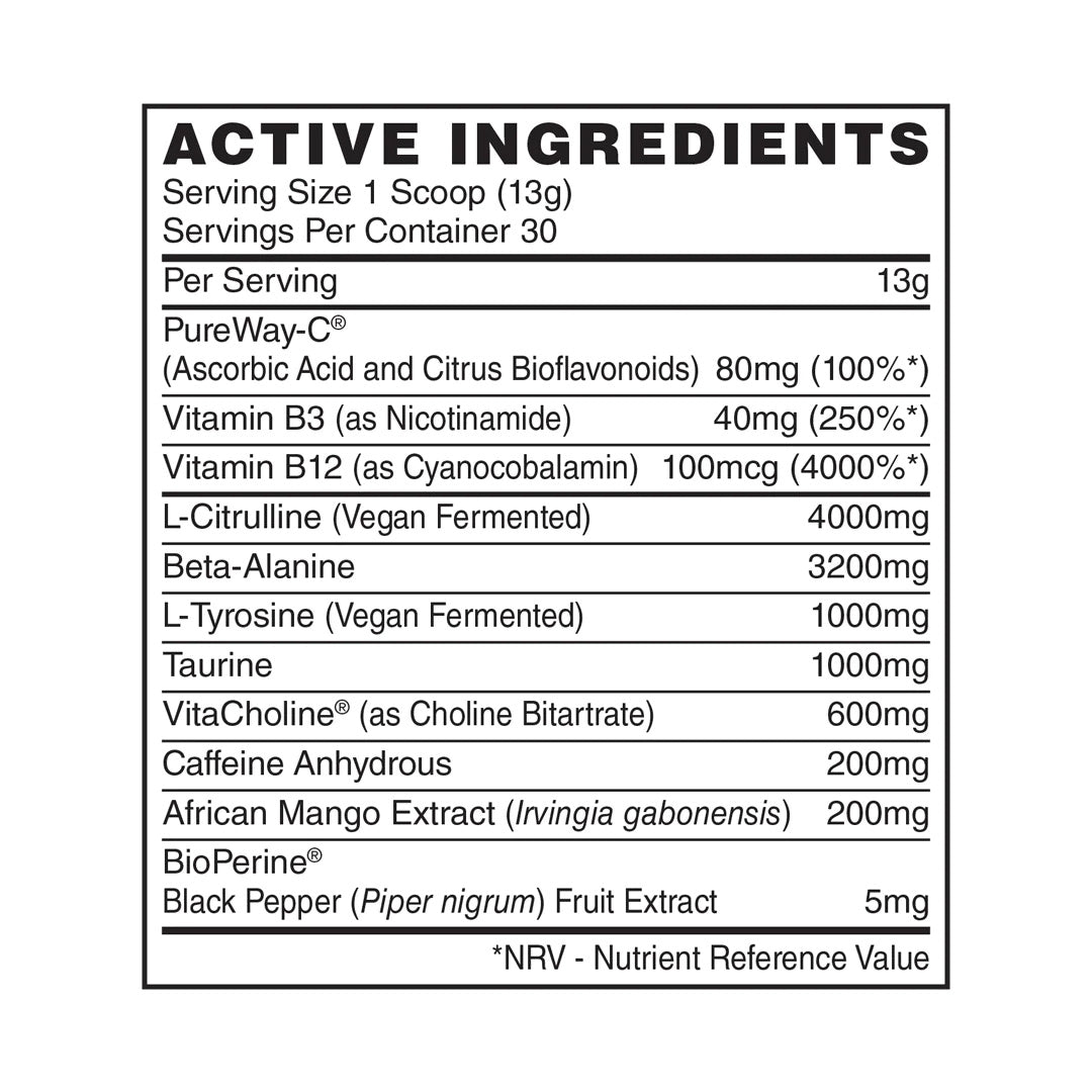 Naughty Boy Energy Pre-workout - 390 g