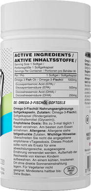 Naughty Boy Omega 1000 mg - 90 softgels