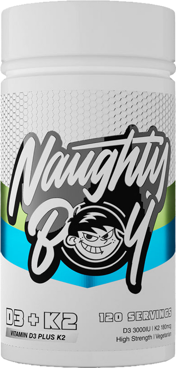 Naughty Boy Vitamin D3+K2 - 120 tabs